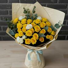 Букет цветов из:  Розы в Рязановский