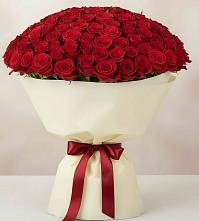Букет 101 Красная роза Милано #REPLACE_PRED# Рязановский