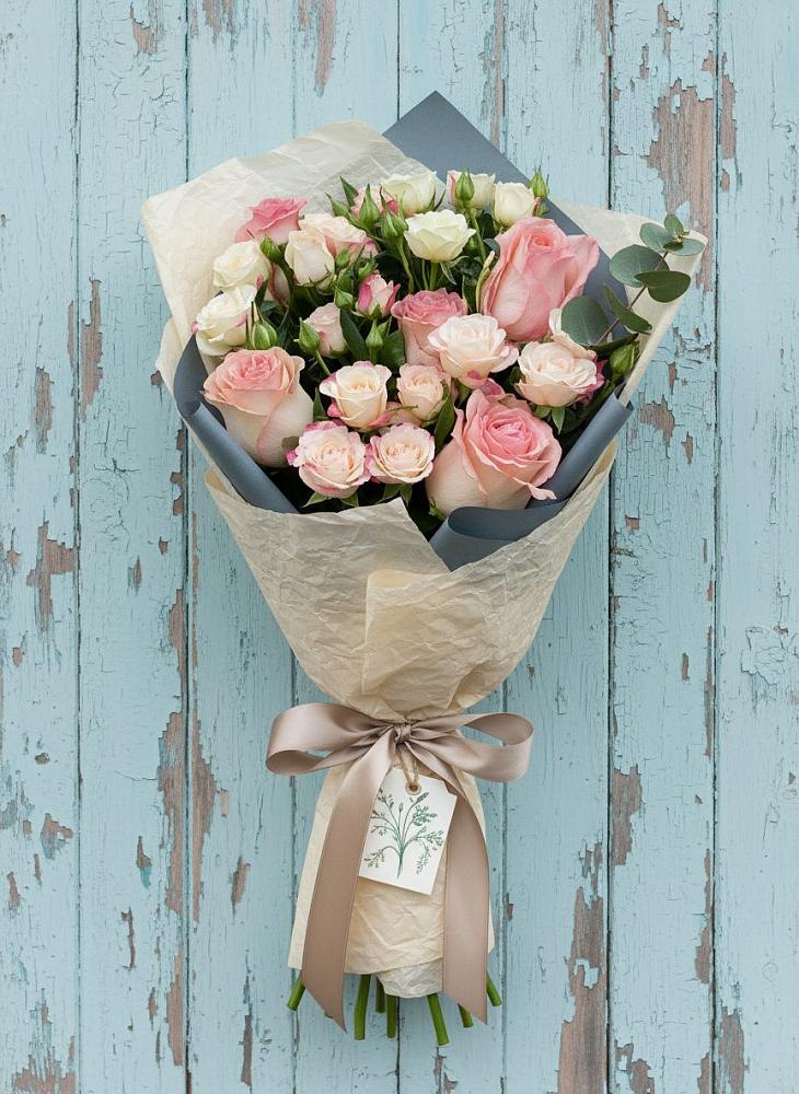 Букет цветов из: Розы в Рязановский