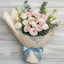 Букет цветов из:  Лизиантусы в Рязановский