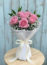 Букет цветов из:  Розы в Рязановский