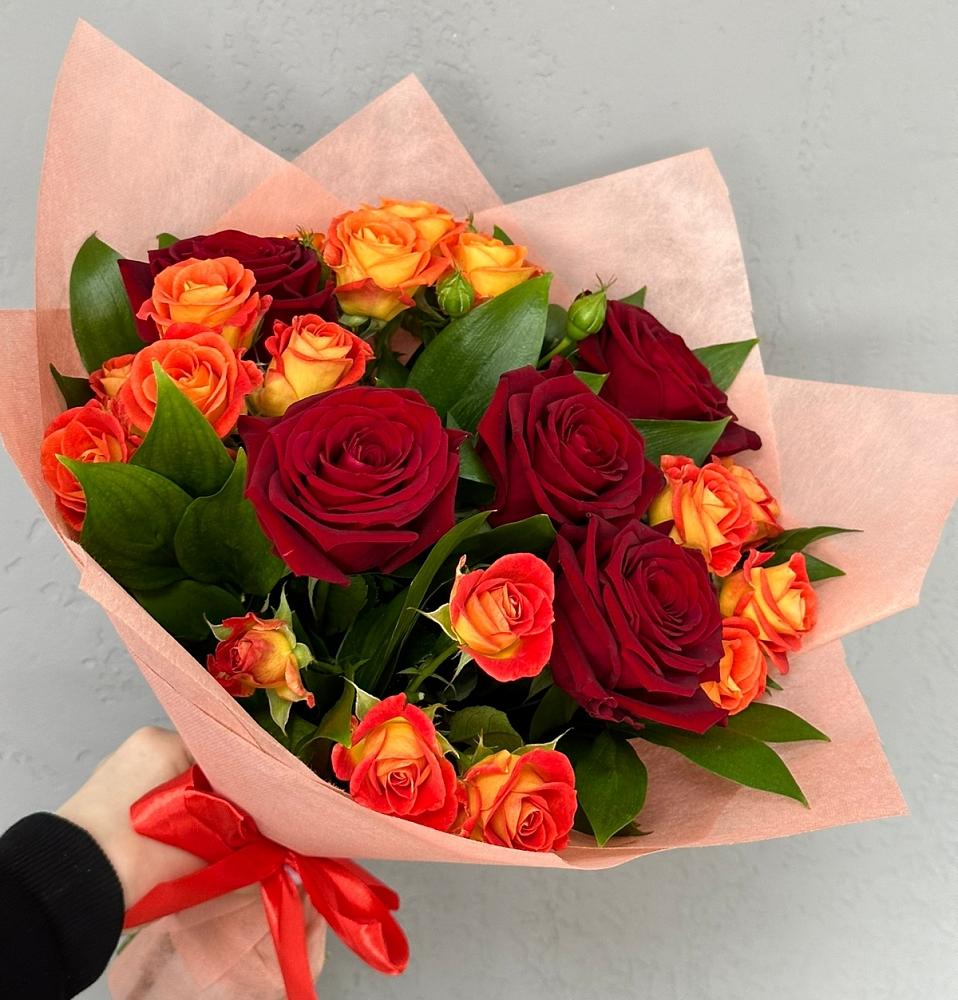 Букет Любовь и восторг в Рязановский