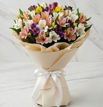Букет цветов из:  Альстромерии в Рязановский