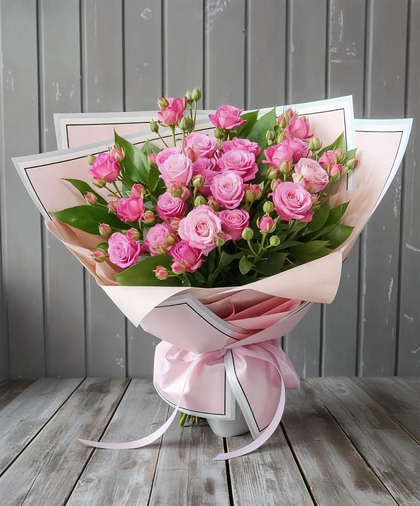 Букет Розовый кустик в Рязановский
