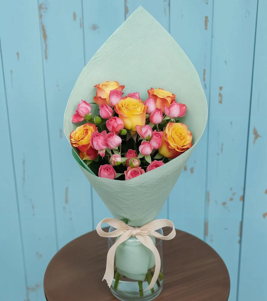 Букет цветов из: Розы в Рязановский