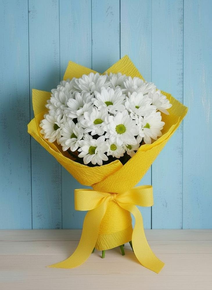 Букет цветов из: Хризантемы в Рязановский