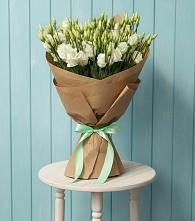 Букет цветов из:  Лизиантусы в Рязановский