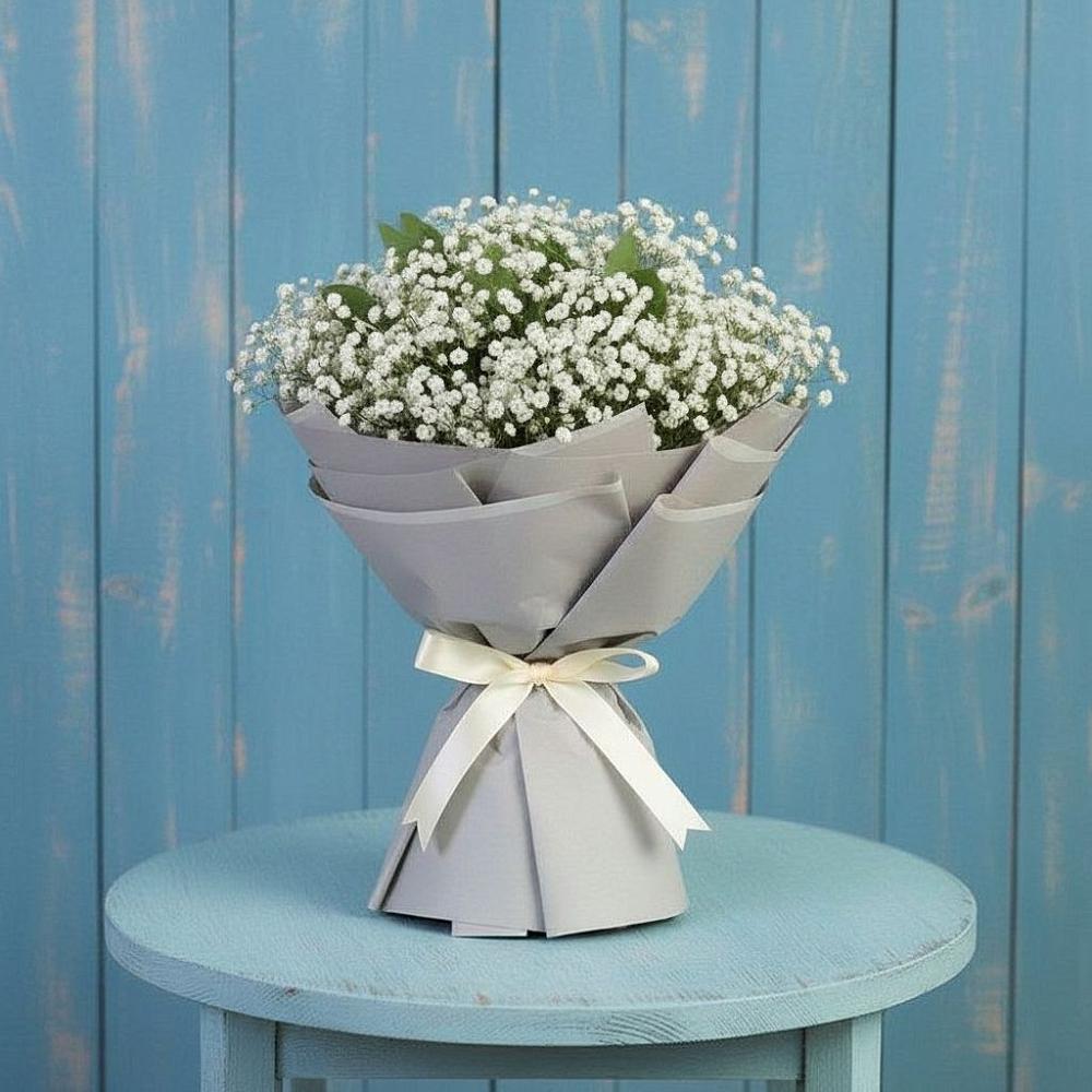 Букет цветов из: Гипсофила в Рязановский