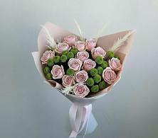 Букет цветов из:  Розы и Хризантемы #REPLACE_PRED# Рязановский