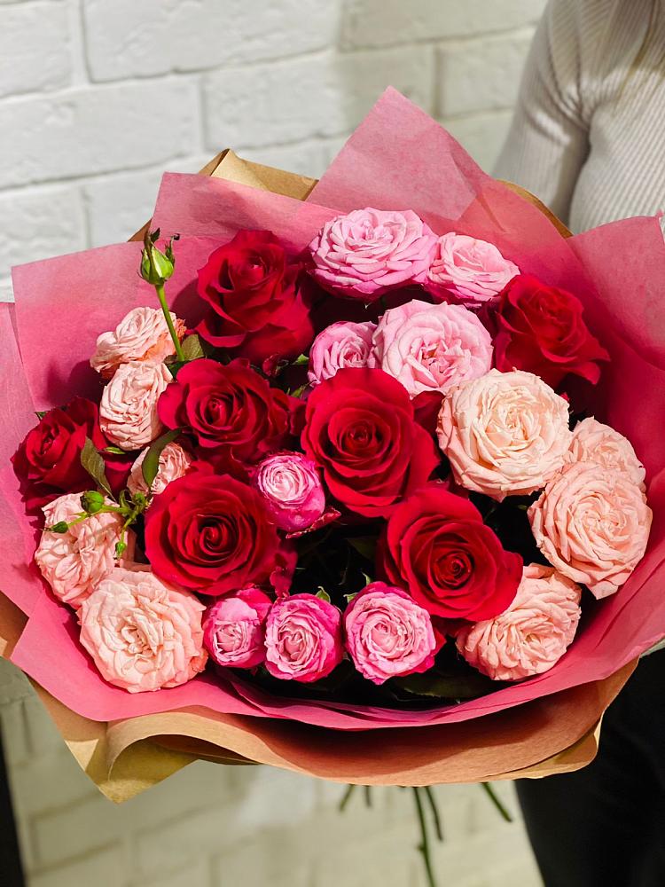 Букет цветов из: Розы в Рязановский
