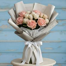 Букет цветов из:  Розы в Рязановский