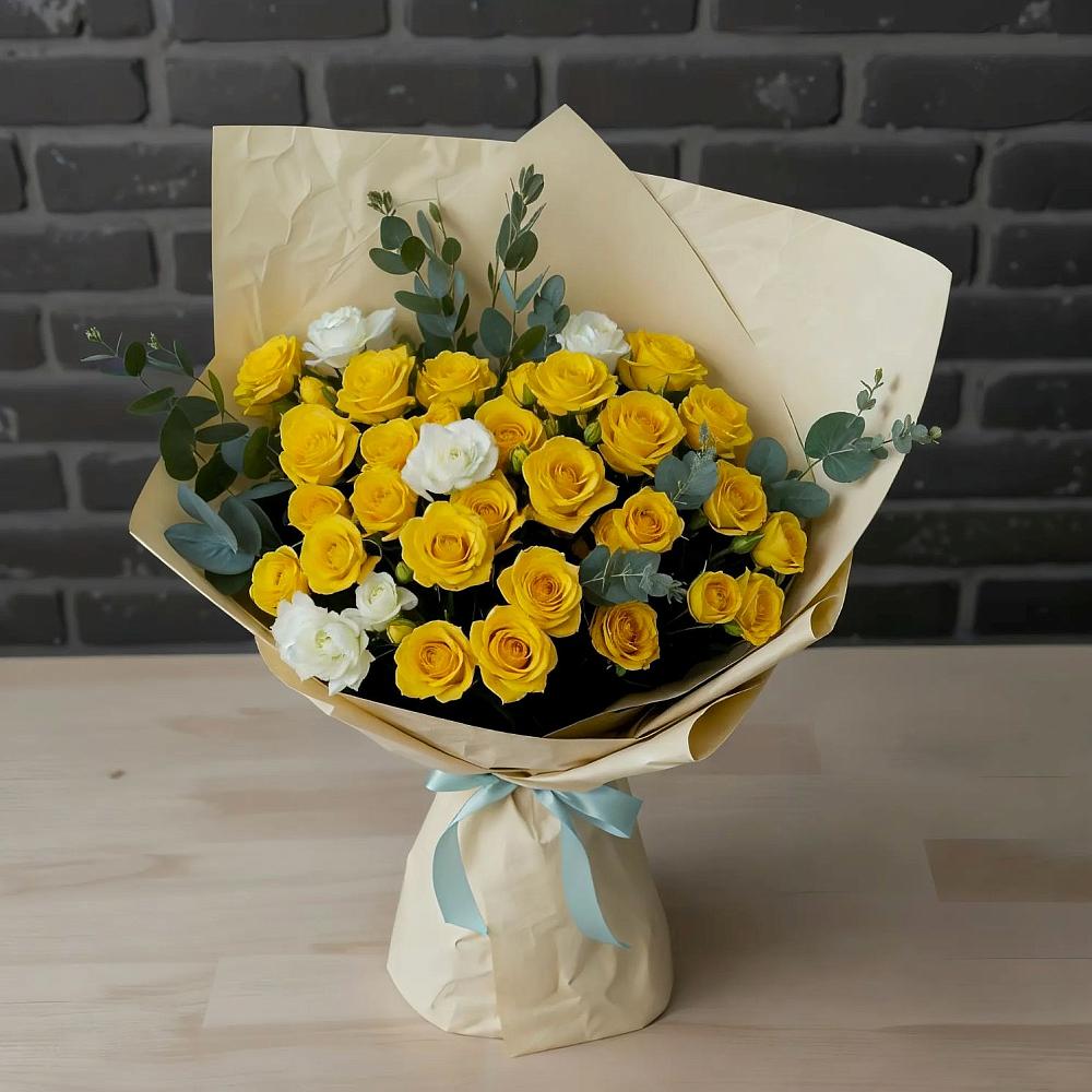 Букет цветов из: Розы в Рязановский