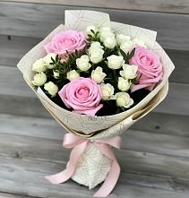 Букет цветов из:  Розы #REPLACE_PRED# Рязановский