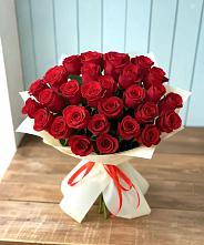 Букет 29 Красных роз в Рязановский