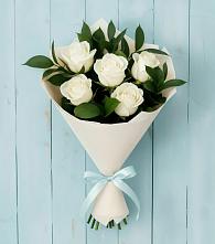 Букет цветов из:  Розы в Рязановский