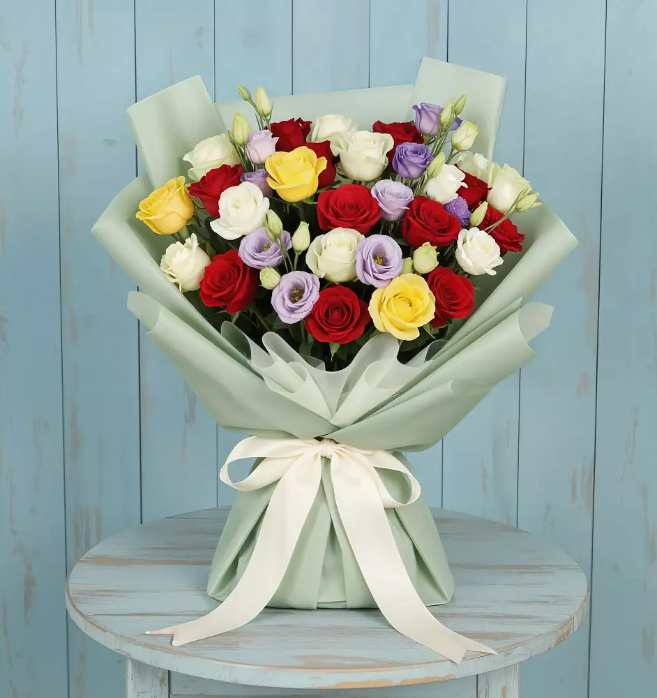 Букет цветов из: Розы в Рязановский