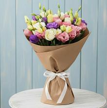 Букет цветов из:  Лизиантусы в Рязановский