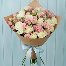 Букет цветов из:  Розы в Рязановский
